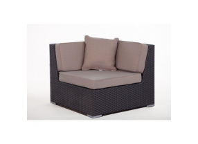 Rattan Lounge Colon brown