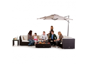 Grosse Rattan Lounge Panama