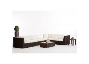 Grosse Rattan Lounge Panama