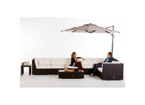 Grosse Rattan Lounge Panama