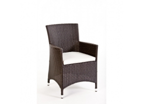 Rattan Tisch Casablanca braun