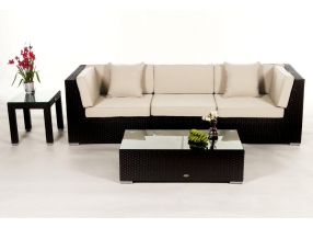 Überzug beige für Las Lomas Rattan Gartenmöbel