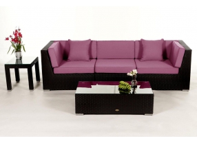 Überzug violett für Las Lomas Rattan Gartenmöbel