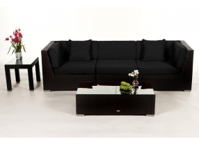 Überzug schwarz für Las Lomas Rattan Gartenmöbel