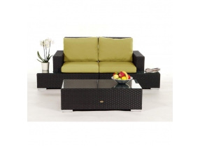 Rattan Gartenmöbel Mojo Lounge Überzug gelb