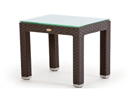 Seitentisch Panama Rattan Lounge braun