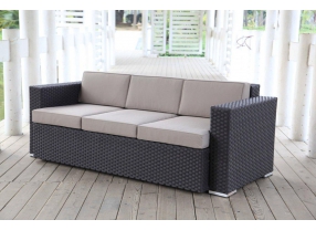 Rattan Lounge Aurora brown