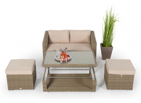 lounge malia 2-4 sitzplätze loungesofa natural