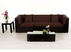 Rattanmöbel Las Lomas Überzug sandbraun