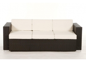 Rattan Lounge Aurora brown