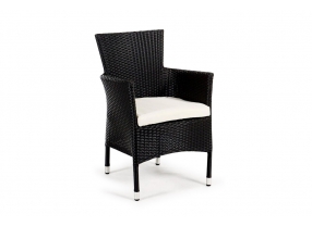 stuhl_rattan_orchid_dining_schwarz_polster_beige
