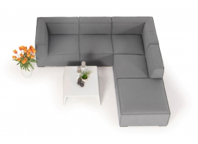 outdoorstoff sunbrella sunibel lounge grau