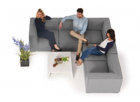 Textilen Sunbrella gartenmoebel eduard lounge grau
